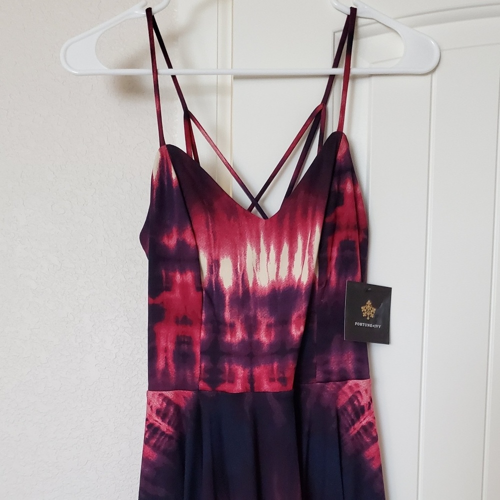 NWT Fortune + Ivy Tye Dye Dress